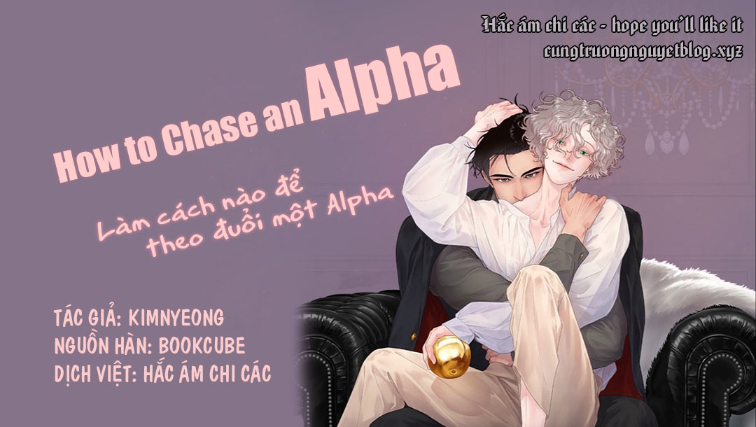 how to chase an alpha